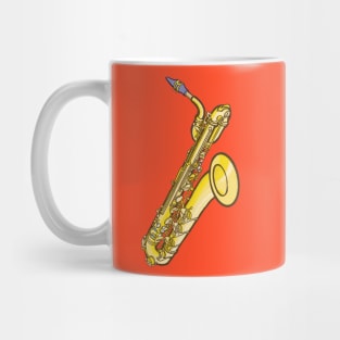 Baritone saxophone Mug